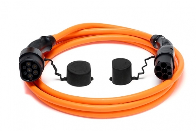 IEC 62196-2 Male to Female 32A EV Charging Plugs